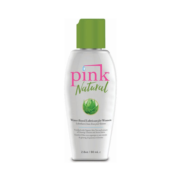 Pink Natural Water - Based Lubricant 2.8 oz. - Royal Sins