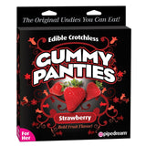 Pipedream Edible Crotchless Gummy Panties Strawberry Flavor - Royal Sins