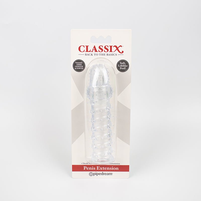 Pipedream Penis Extension Clear - Royal Sins