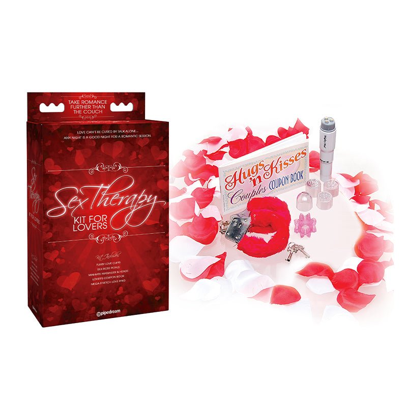 Pipedream Sex Therapy 5 - Piece Kit For Lovers Red - Royal Sins