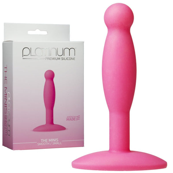 Platinum Premium Silicone - The Minis - Smooth - Small Pink - Royal Sins