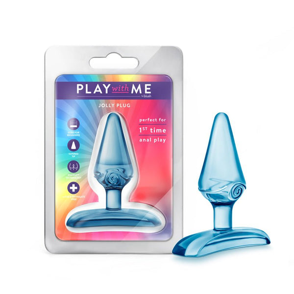 Play With Me Jolly Plug Blue - Royal Sins