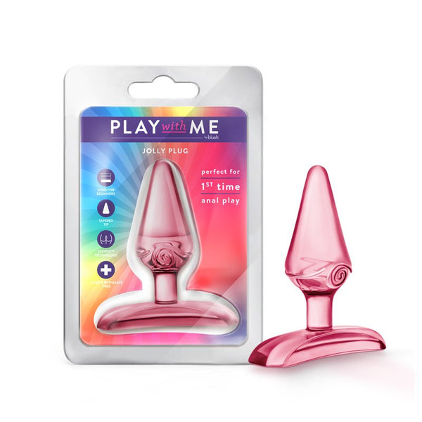 Play With Me Jolly Plug Pink - Royal Sins