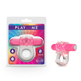 Play with Me Teaser Vibrating C - Ring Pink - Royal Sins