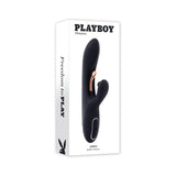 Playboy Aureus Rechargeable Silicone Rabbit Vibrator 2 AM - Royal Sins