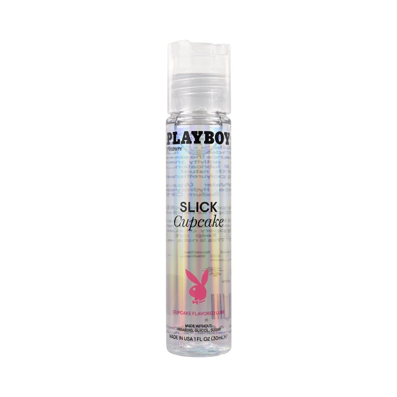 Playboy Slick Flavored Water - Based Lubricant Cupcake 1 oz. - Royal Sins