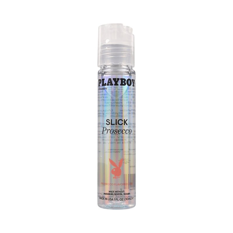 Playboy Slick Flavored Water - Based Lubricant Prosecco 1 oz. - Royal Sins