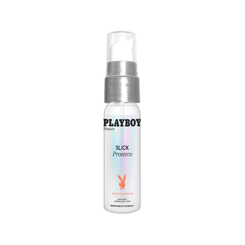 Playboy Slick Flavored Water - Based Lubricant Prosecco 2 oz. - Royal Sins