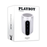 Playboy Spin Doctor Rechargeable Spinning Stroker TPE Sleeve White - Royal Sins