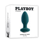 Playboy Spinning Tail Teaser Vibrating Rotating Anal Plug Salute - Royal Sins