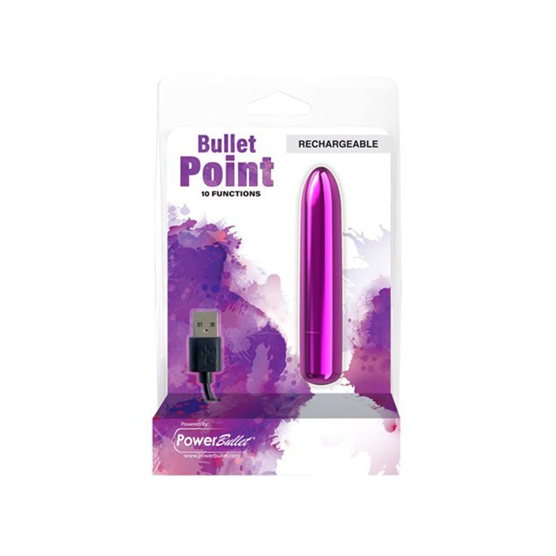 Power Bullet Point Rechargeable - Purple - Royal Sins