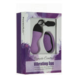 Power Bullet Vibrating Remote Control Egg Purple - Royal Sins