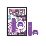 Power Ring Remote Mini Slim Bullet (Purple) - Royal Sins