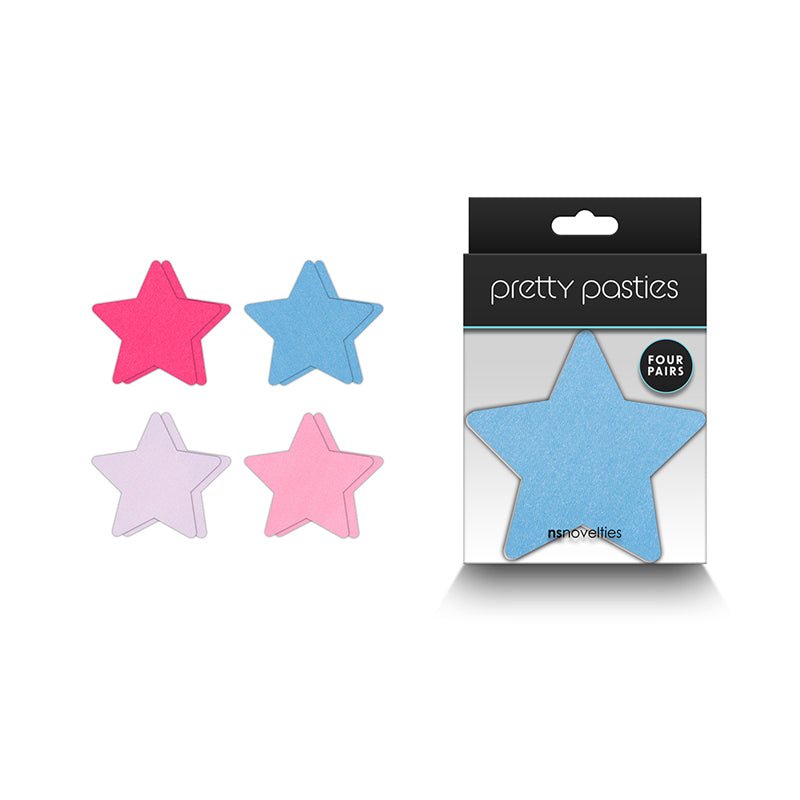 Pretty Pasties Star II Assorted 4 Pair - Royal Sins