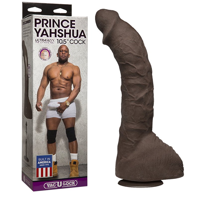 Prince Yahshua ULTRASKYN 10.5in Cock with Removable Vac - U - Lock Suction Cup - Royal Sins