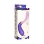 Prisms 10X Pari Dual Ended Wavy Silicone/Glass Vibrator - Royal Sins