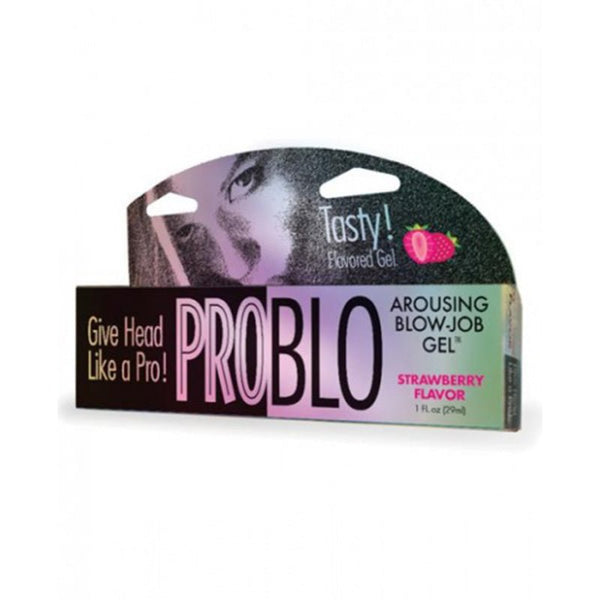 Problo Oral Pleasure Gel Strawberry 1 oz. - Royal Sins