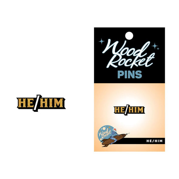 Pronoun He/Him Pin - Royal Sins