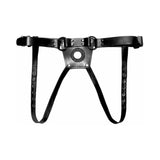 Prowler RED Leather Dong Harness L - Royal Sins