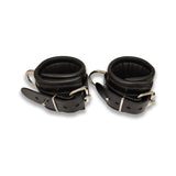 Prowler RED Leather Lockable Wrist Restraints L/XL - Royal Sins