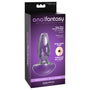 Anal Fantasy Elite Collection Beginner's Anal Gaper Glass Tunnel Plug Clear
