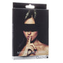 Ouch! Mystere Lace Mask Blindfold Black