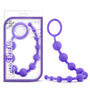 Luxe Silicone 10 Beads for Anal Play Purple