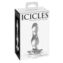 Icicles No. 72 Glass Anal Plug Clear