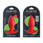 Forto F-36 Silicone T-Plug Red