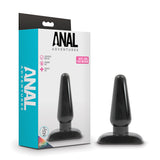 Anal Adventures Basic Anal Plug Medium Black