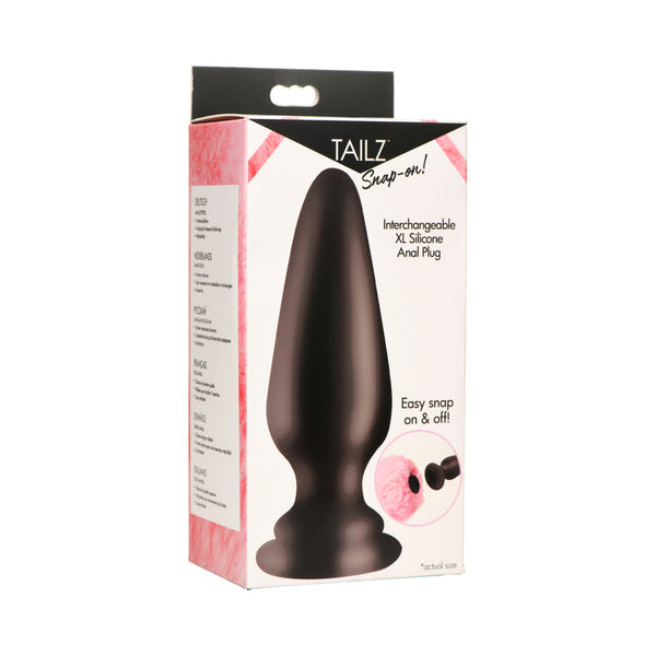 Tailz Snap-On Interchangeable XL Silicone Anal Plug
