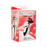 Booty Sparks Red Heart Gem Anal Plug M