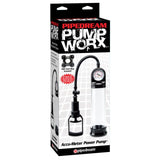 Pump Worx Accu - Meter Power Pump Clear/Black - Royal Sins