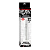 Pump Worx MEGA - VAC Power Pump Clear/White - Royal Sins