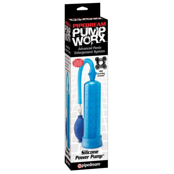 Pump Worx Silicone Power Pump Blue - Royal Sins