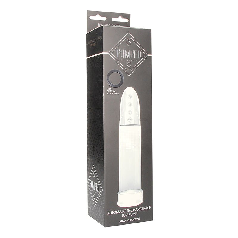 Pumped Automatic Rechargeable Luv Pump Clear - Royal Sins
