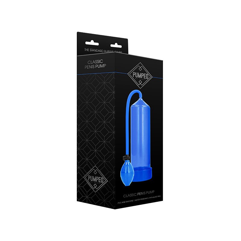 Pumped Classic Penis Pump Blue - Royal Sins