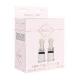 Pumped Nipple Suction Set Rose Medium - Royal Sins