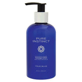 Pure Instinct Pheromone Massage Lotion True Blue 8oz - Royal Sins