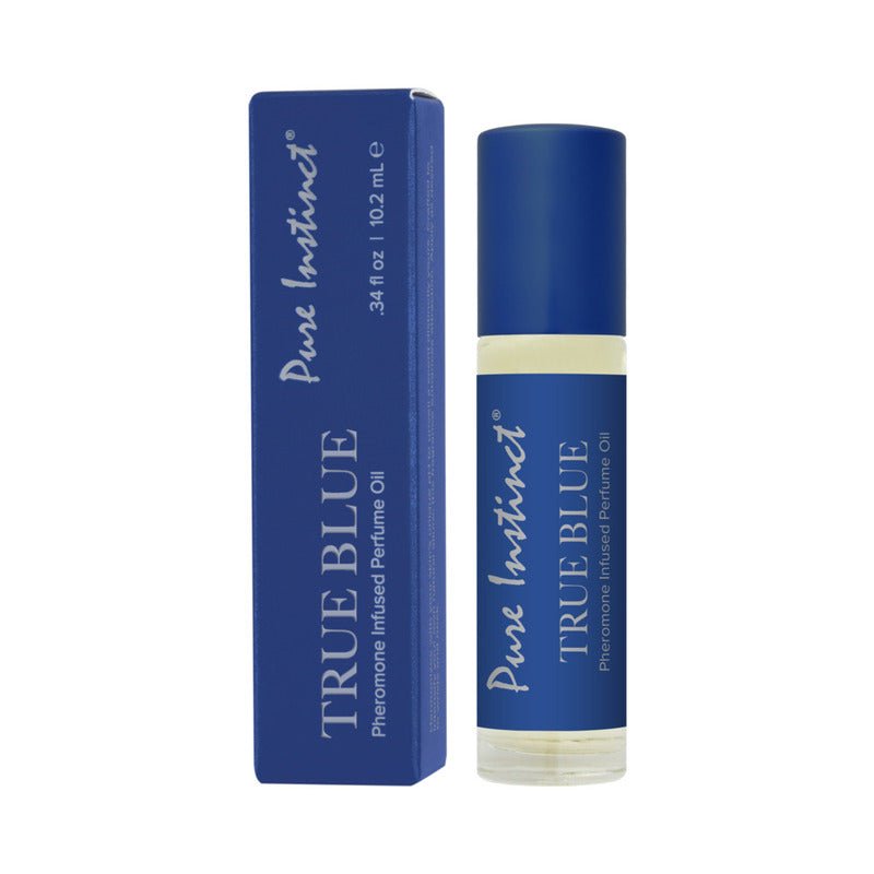 Pure Instinct Pheromone Pefume Oil Roll - On True Blue 10.2 ml 0.34 fl. oz. - Royal Sins