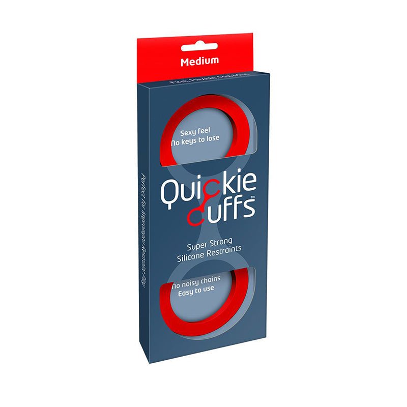 Quickie Cuffs Medium Red - Royal Sins