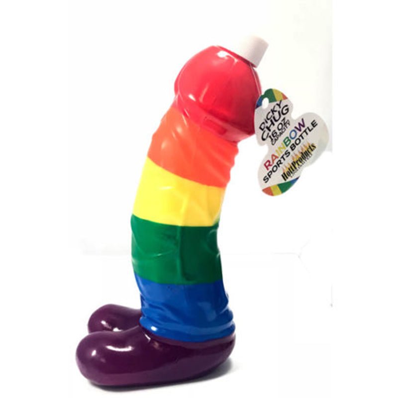 Rainbow Dicky Chug Sports Bottle - Royal Sins