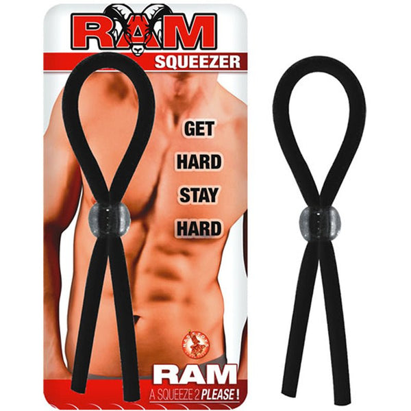 Ram Squeezer Black Lasso/Bolo - Royal Sins