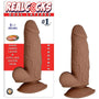 Realcocks Dual Layered 1 5.5in Brown - Royal Sins