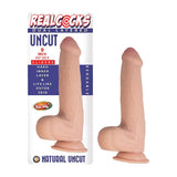 Realcocks Dual Layered Uncut Slider Fat Dick 9 in. Light - Royal Sins