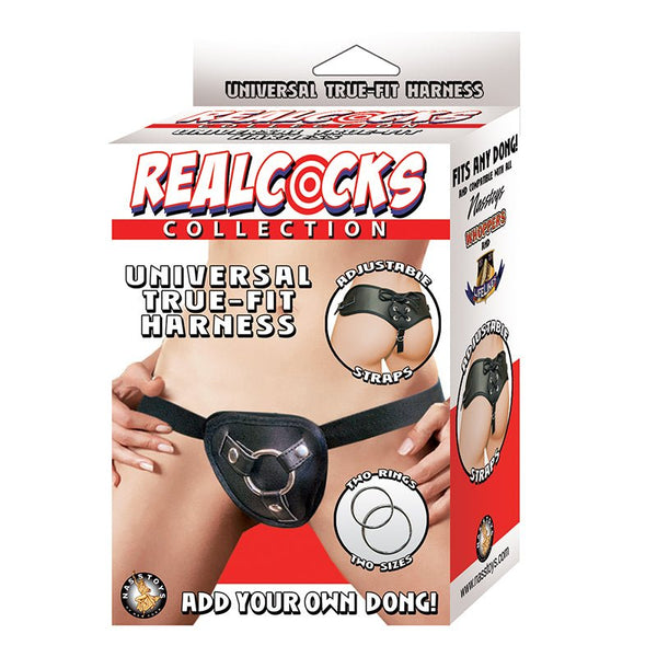Realcocks Universal True Fit Harness Black - Royal Sins
