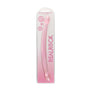 RealRock Crystal Clear Non - Realistic 17 in. Double Dildo Pink - Royal Sins