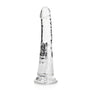 RealRock Crystal Clear Slim 7 in. Dildo Clear - Royal Sins
