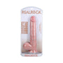 RealRock Extra Long 14 in. Dildo with Balls Beige - Royal Sins