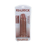 RealRock Extra Thick 9 in. Dildo Tan - Royal Sins